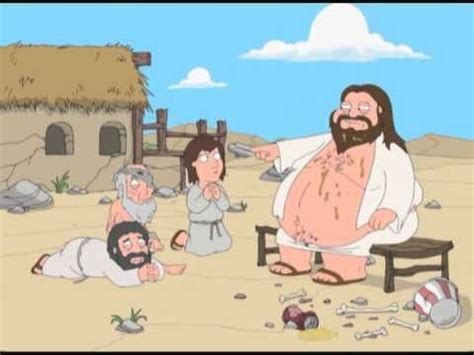 Magical jesus in the world of family guy